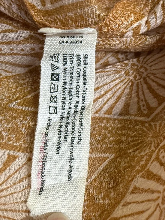 NWT Free People gold lace boho bell trapeze tank - Picture 7 of 7